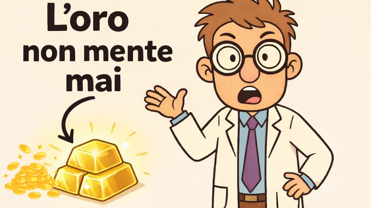 Perché l’oro cresce ?Il vero motivo dietro il metallo più sicuro al mondo
