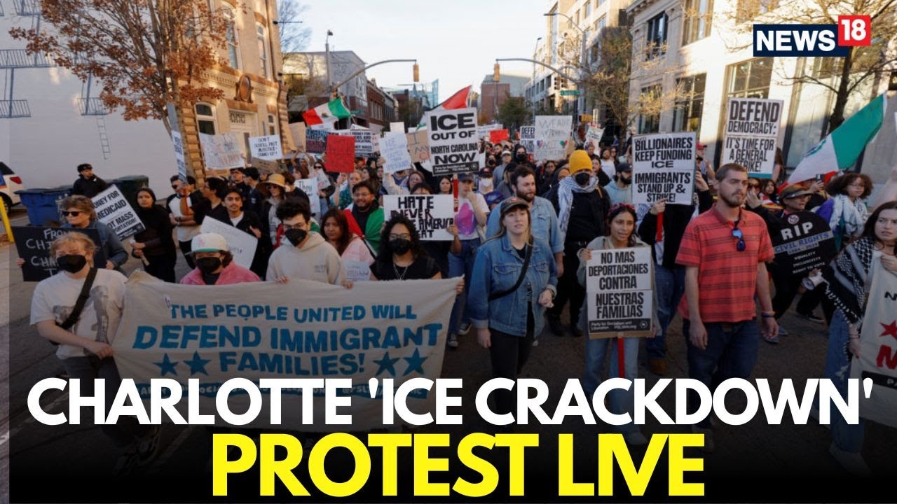LIVE: Panic Grips Charlotte as Immigration Crackdown Expands; 130+ Arrested in NYC | N18G