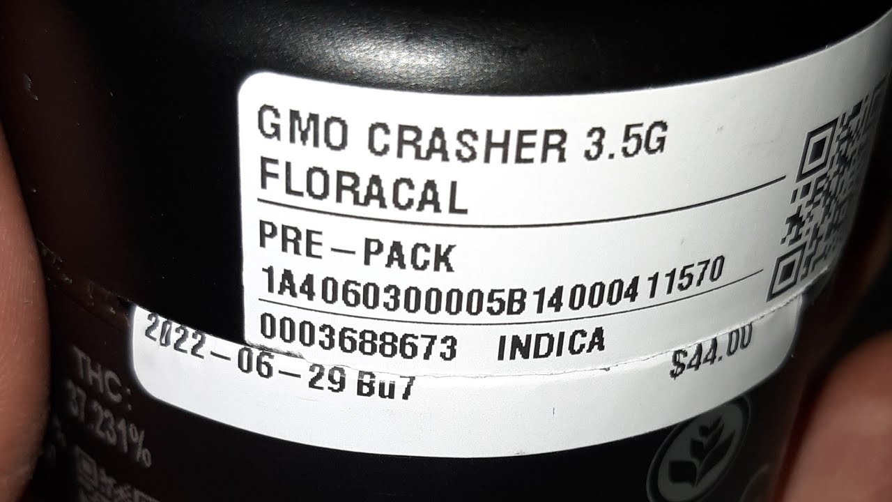 strain review floracal farms GMO crasher