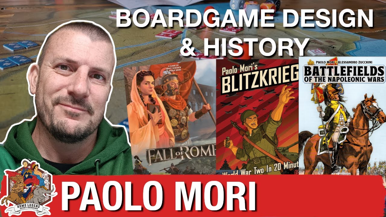 Paolo Mori - Boardgame Design and History