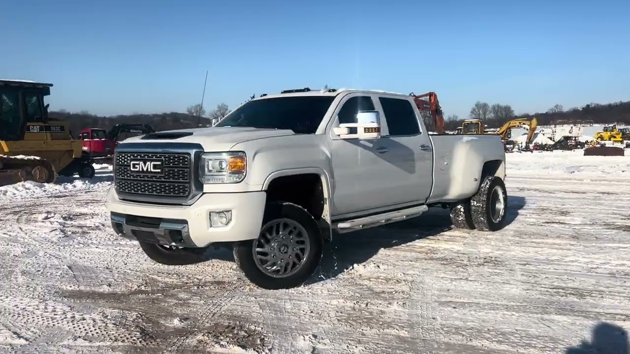 2018 GMC 3500 Dually