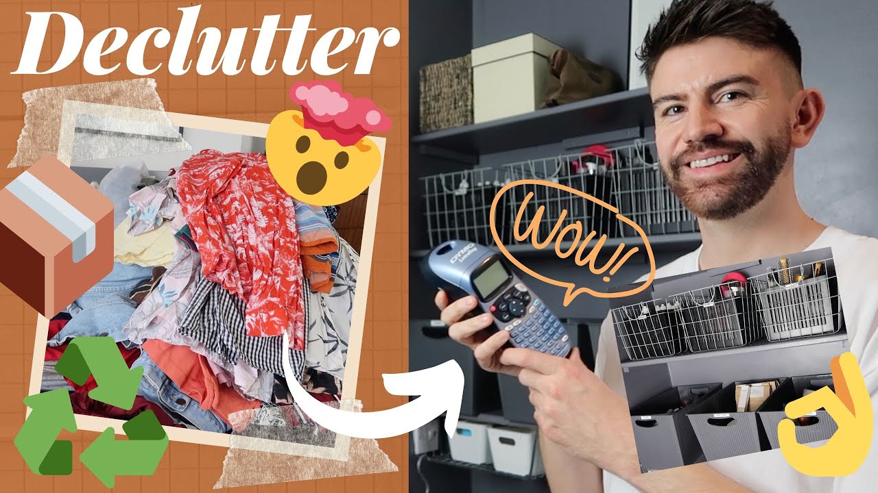 Declutter and Organise with me for 2020 | huge wardrobe & bathroom clear out | Mr Carrington