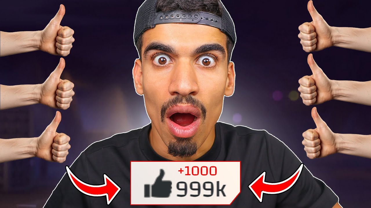 مليون لايك في لعبة فري فاير !!