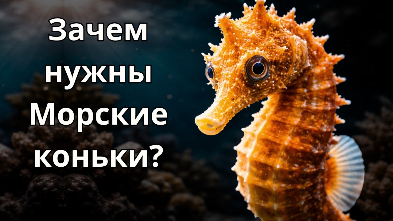 Что случится, если исчезнут морские коньки? 🌊😱
