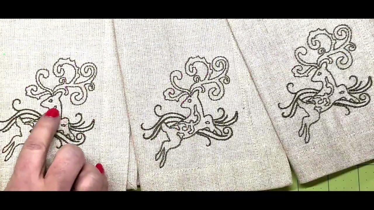 Converting Embroidery Designs to Redwork in Artistic Digitizer