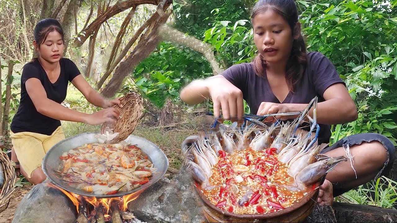 Best Yummy Lobster Recipe Cooking & Eating Delicious - How to cook Lobster in village@LiisaCooking