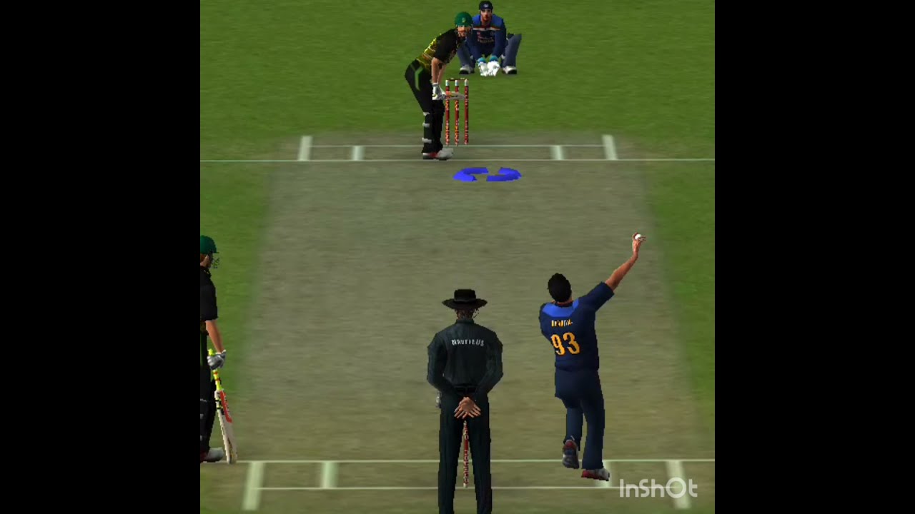 Jasprit bumrah op Yorker in real cricket 20 #ytshorts #shorts