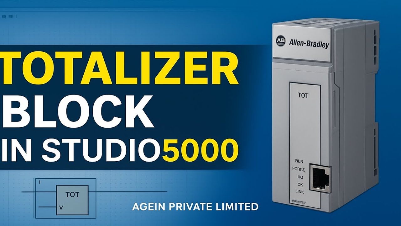 Totalizer in FBD – Allen Bradley PLC | Easy Rockwell Studio5000 Tutorial | Live