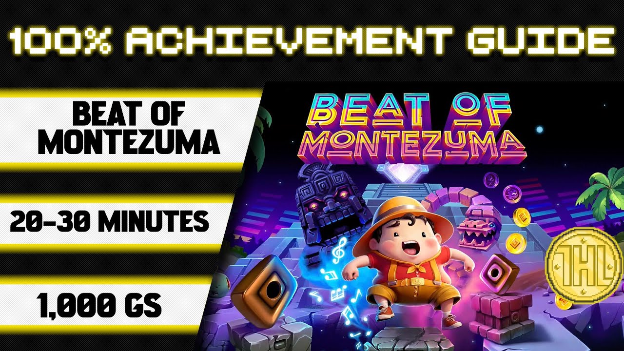 Beat of Montezuma 100% Achievement Walkthrough * 1000GS in 20-30 Minutes *