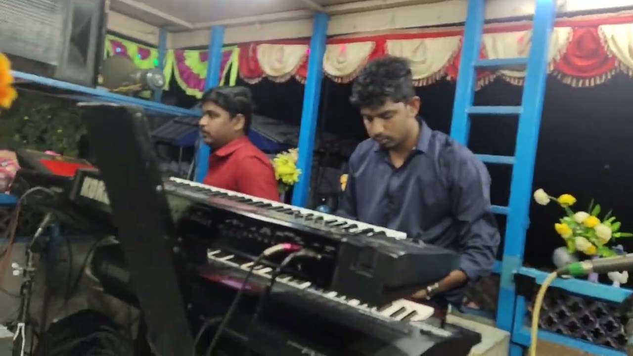 Panju Mittai Selai (பஞ்சு மிட்டாய் சேலை) 🥁🎹🎷MG.Chinnappadoss band KKL🎸🎧🎤Cell: 9842046107,9487425311
