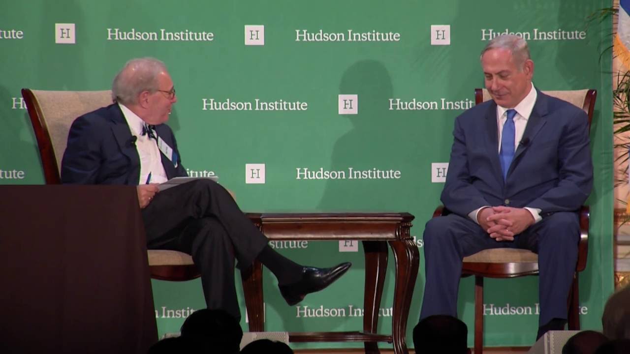 Benjamin Netanyahu Receives Hudson's Herman Kahn Award