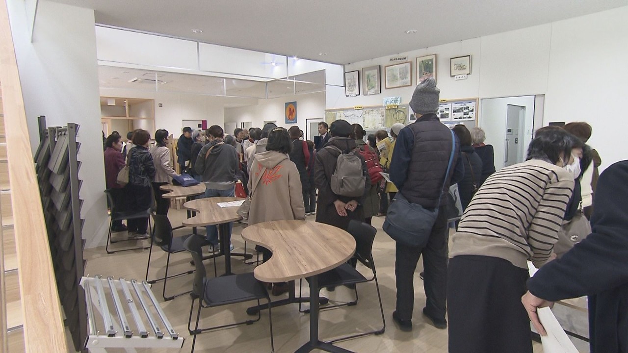 岡山中央公民館が３月開館　地域住民招いた内覧会【oniビジョン】