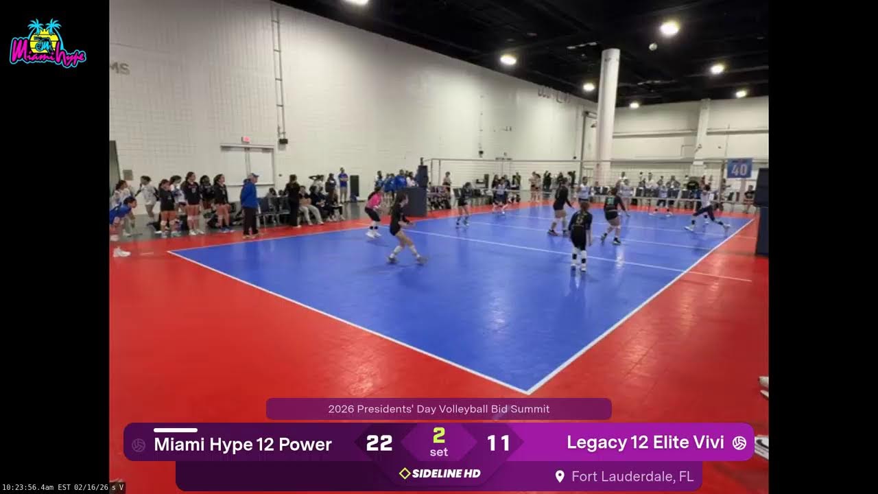 Miami Hype 12 Power vs. Legacy 12 Elite Vivi (2026.02.16)