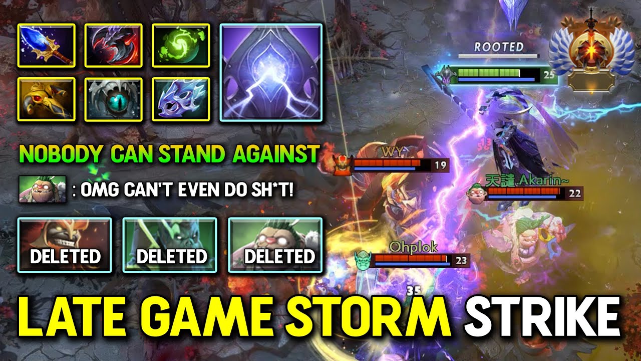 WTF 100K DAMAGE Razor Max Slotted Build Brutal Eye Storm Strike 100% Nobody Can Stands Against DotA2