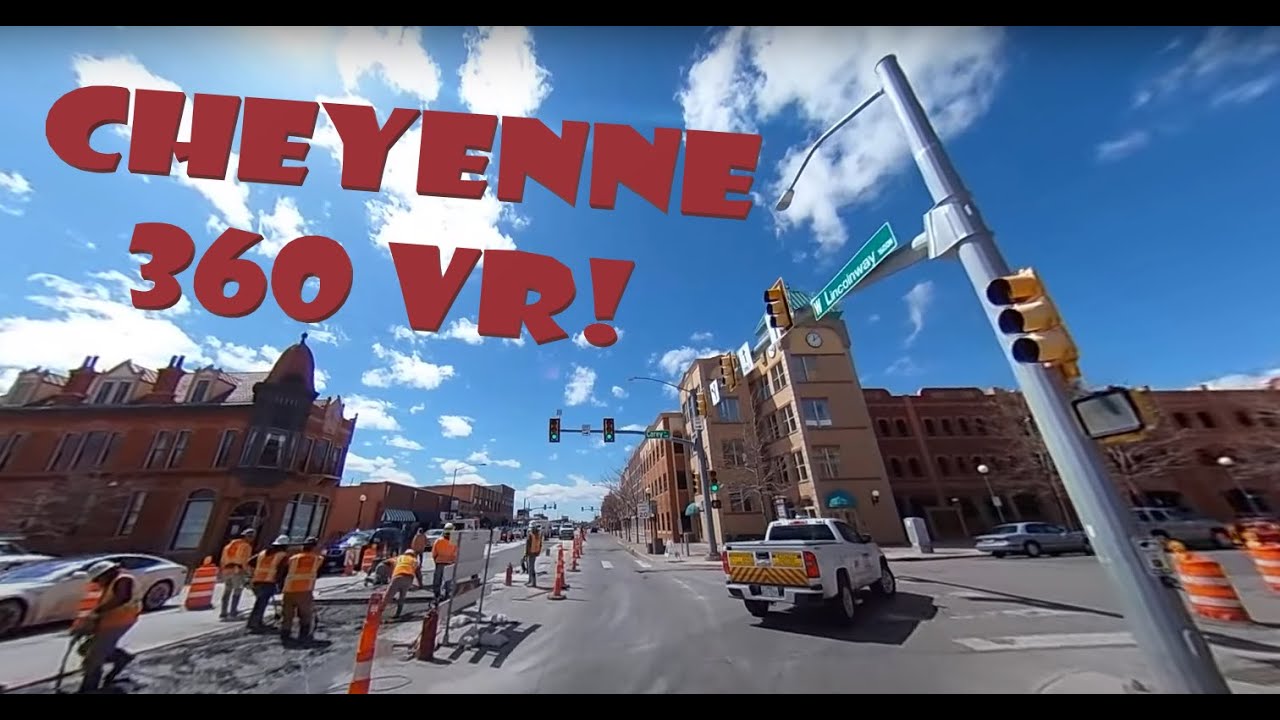 A Long Cruise through Cheyenne -- 360 VR!