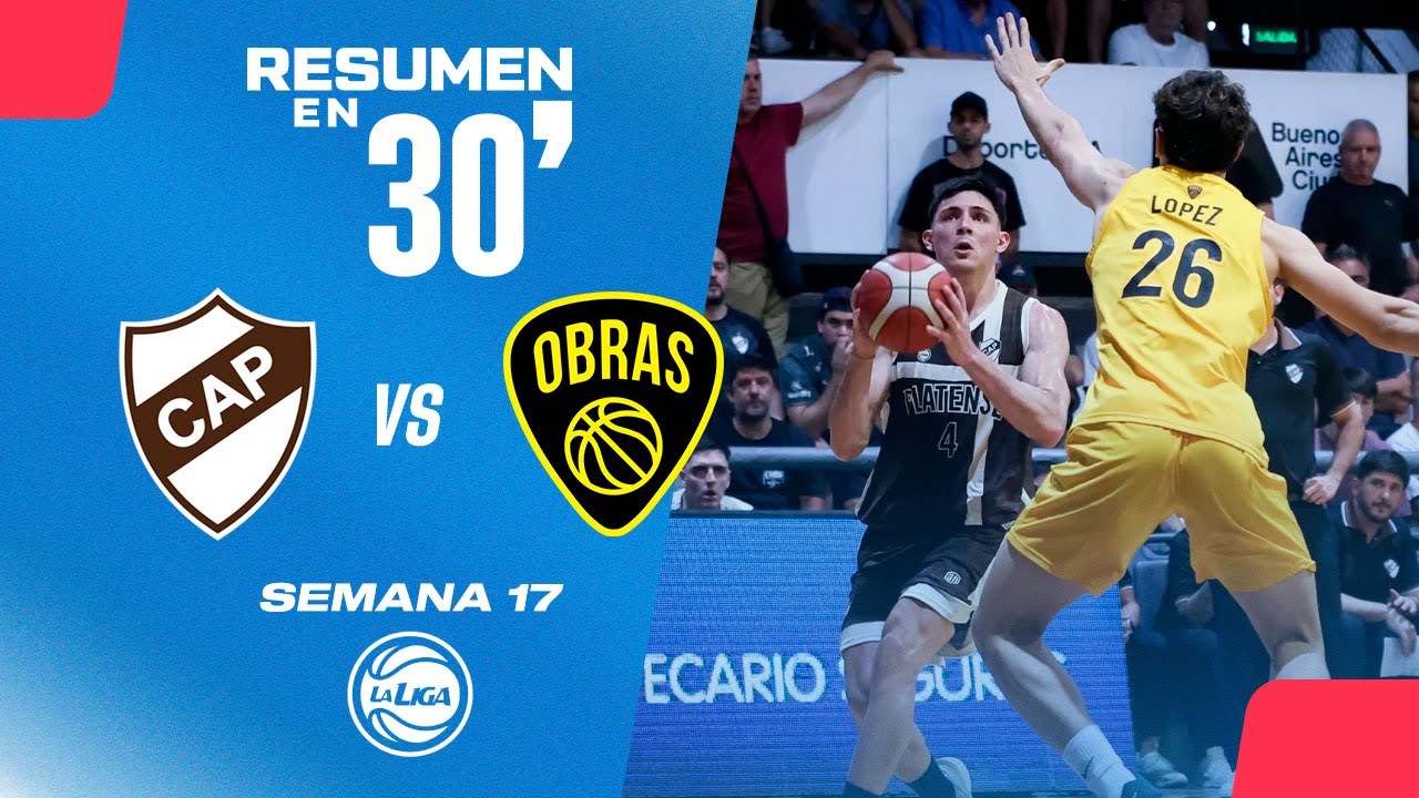 🏀 Resumen en 30': Platense vs Obras - Liga Nacional de Argentina 2025/26