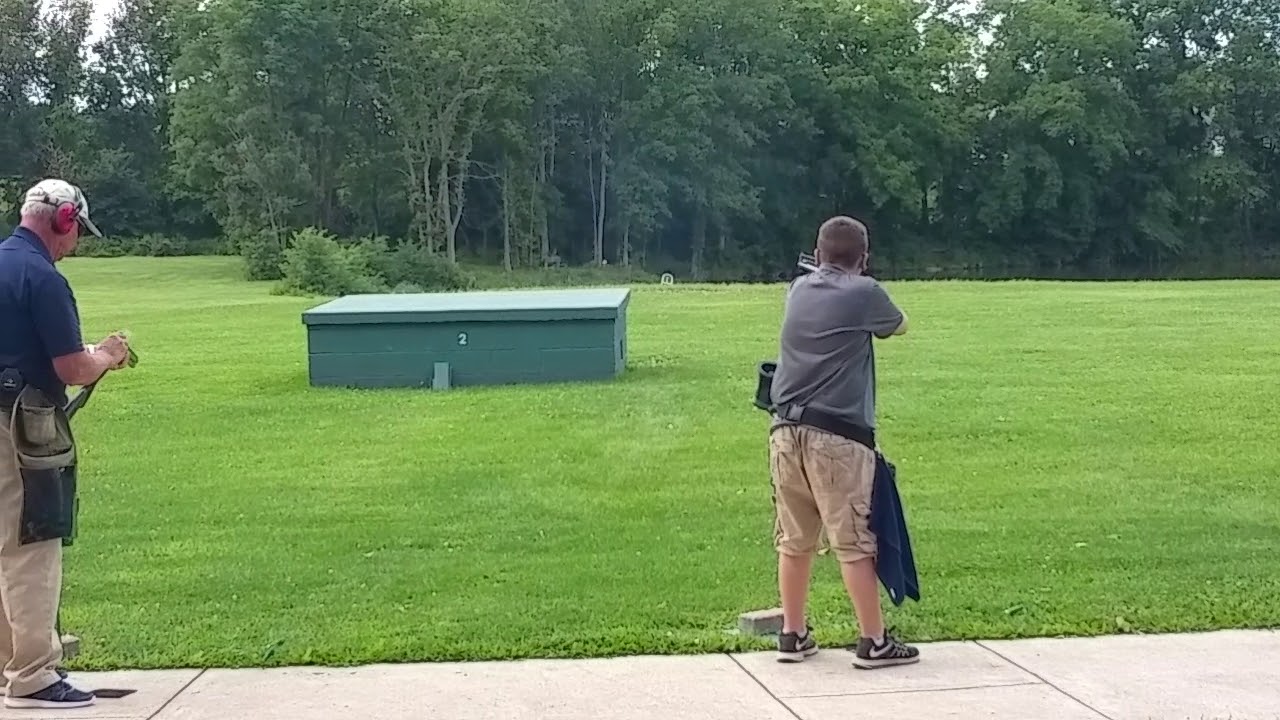 Beretta 687 trap shooting