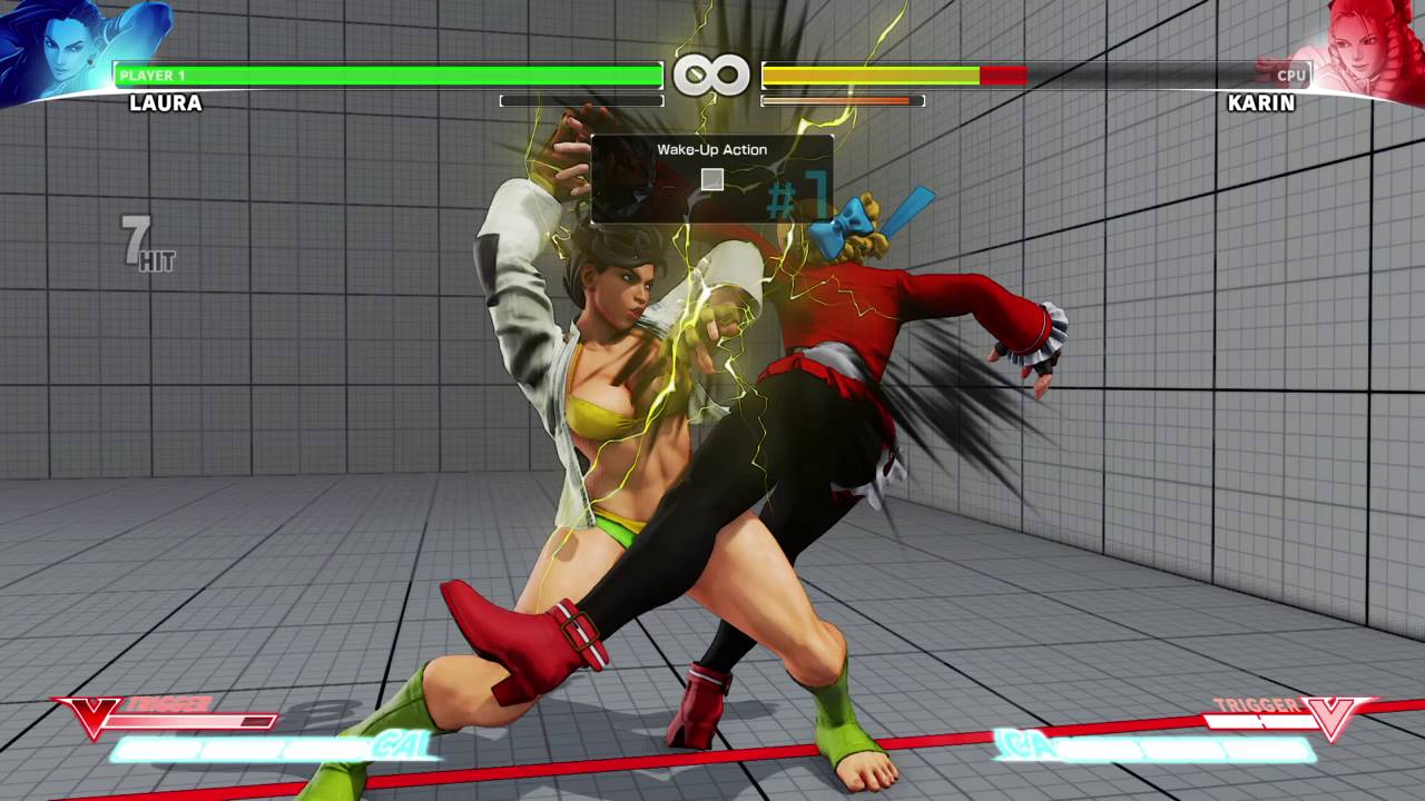 STREET FIGHTER V Laura Reset