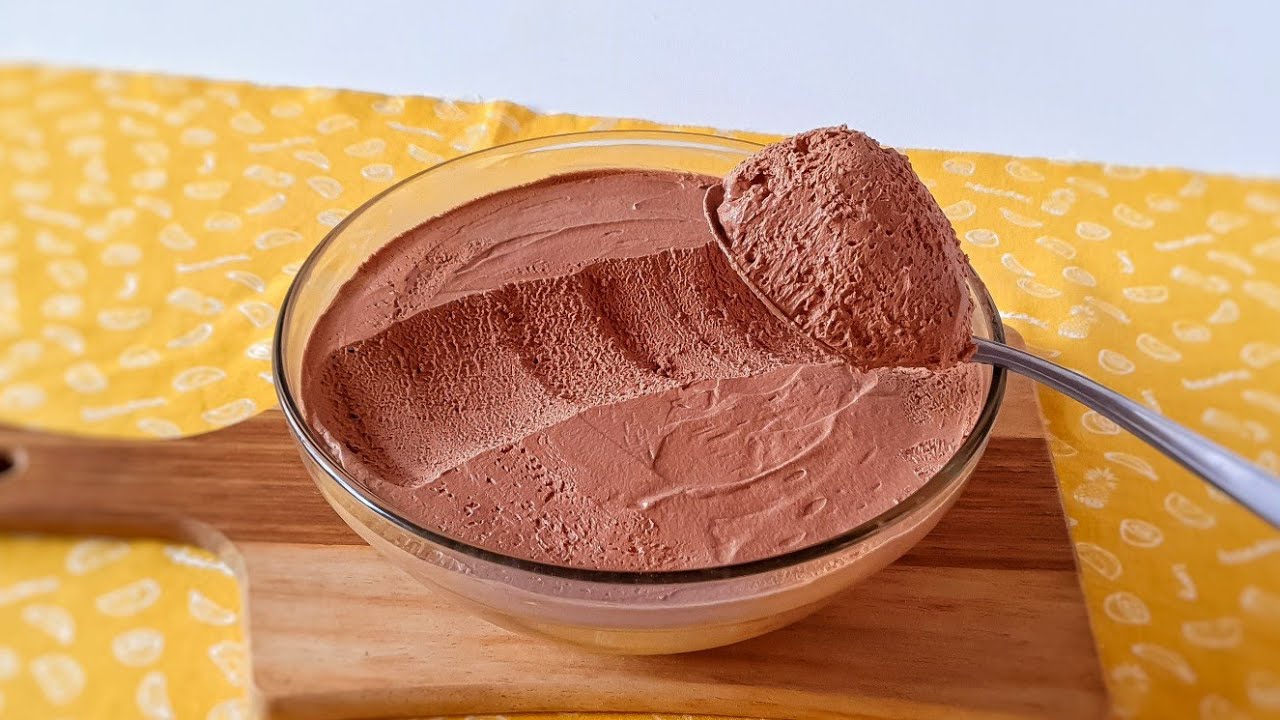 RECHEIO SUFLAIR -  Recheio de Chocolate Aerado para Bolo. Só 3 ingredientes.