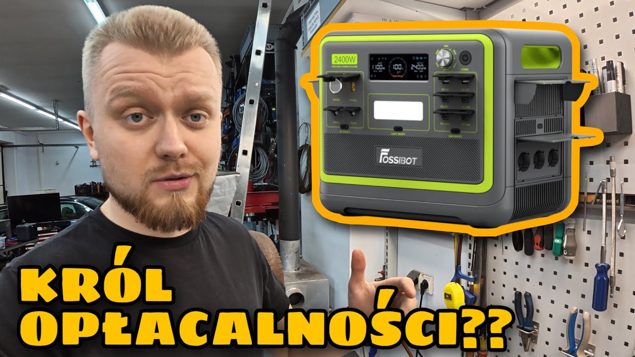 TANIO, ale NIE BEZ WAD!!! Testy Fossibot F2400