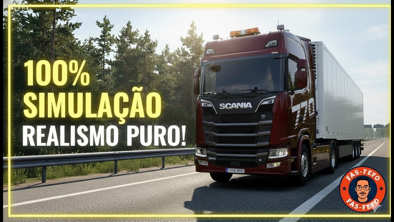 🔴AO VIVO🔴🚛 ETS2 AO VIVO: 100% SIMULAÇÃO REALISTA NO TRUCKERSMP!!