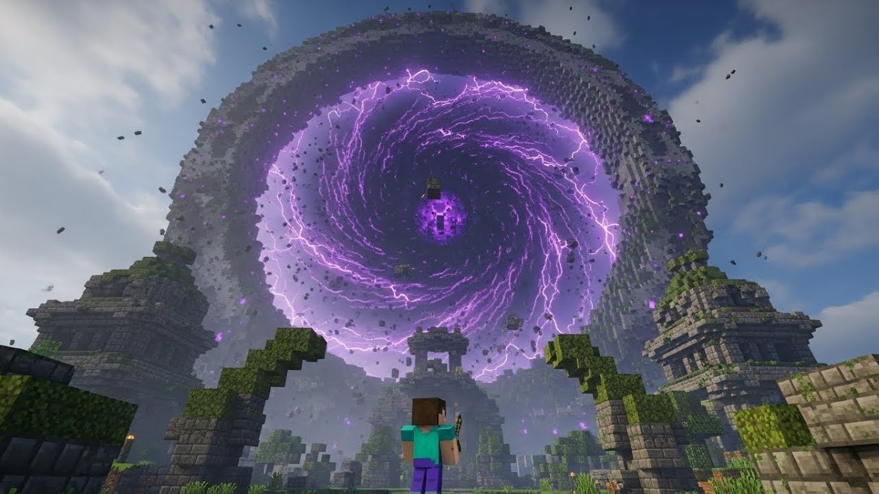 The Void Gate: Steve vs. Herobrine [Full Cinematic Movie]