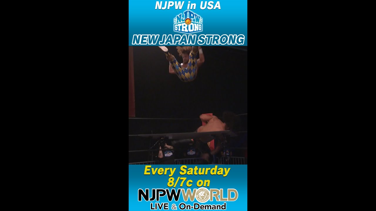 SPECIAL TABLES MATCH NJPW STRONG 