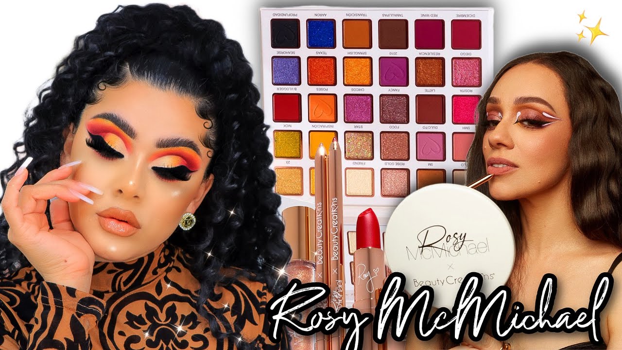 PROBANDO LA COLECCION DE RosyMcMichael x BEAUTY CREATION😱