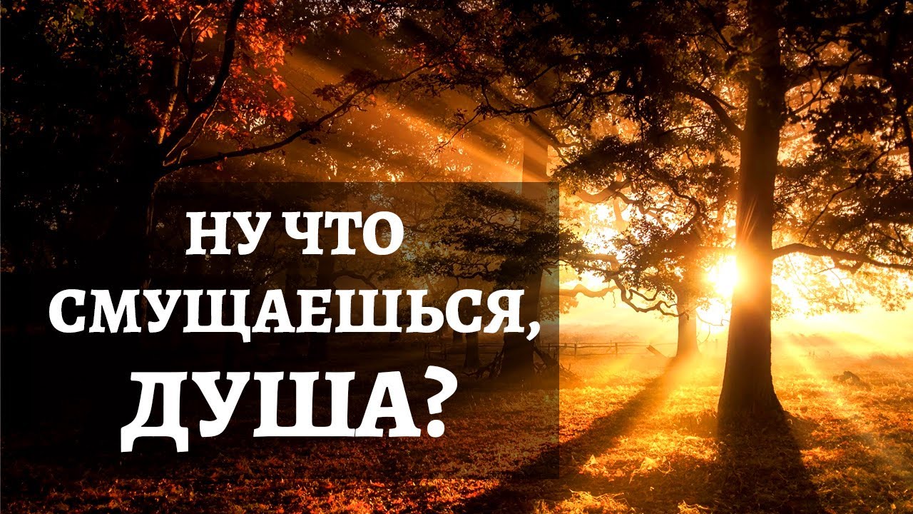Ну что смущаешься, душа? (христианская песня)
