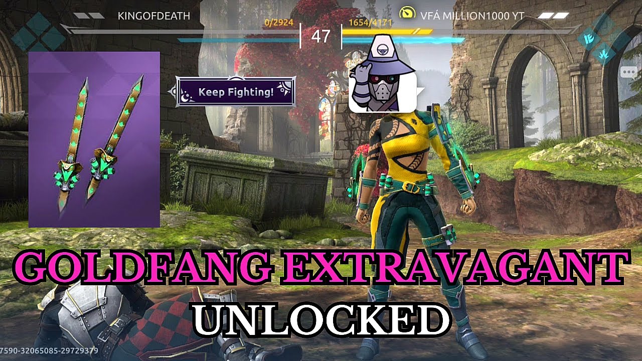 I finally unlocked Cobra’s Epic Weapon – Goldfang Extravagant🔥Toxic Player Fight 😈 Sarge🔥| SF4 Arena