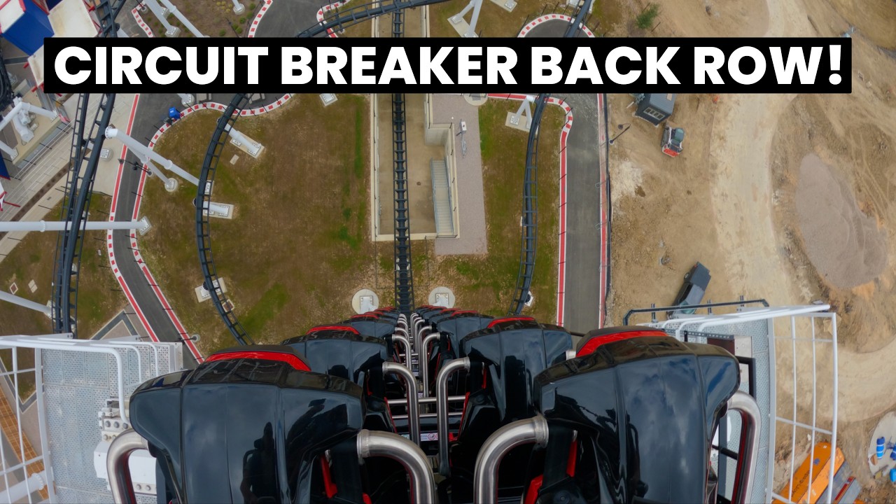 Circuit Breaker Back Row POV Cotaland New for 2026 Vekoma Tilt Coaster