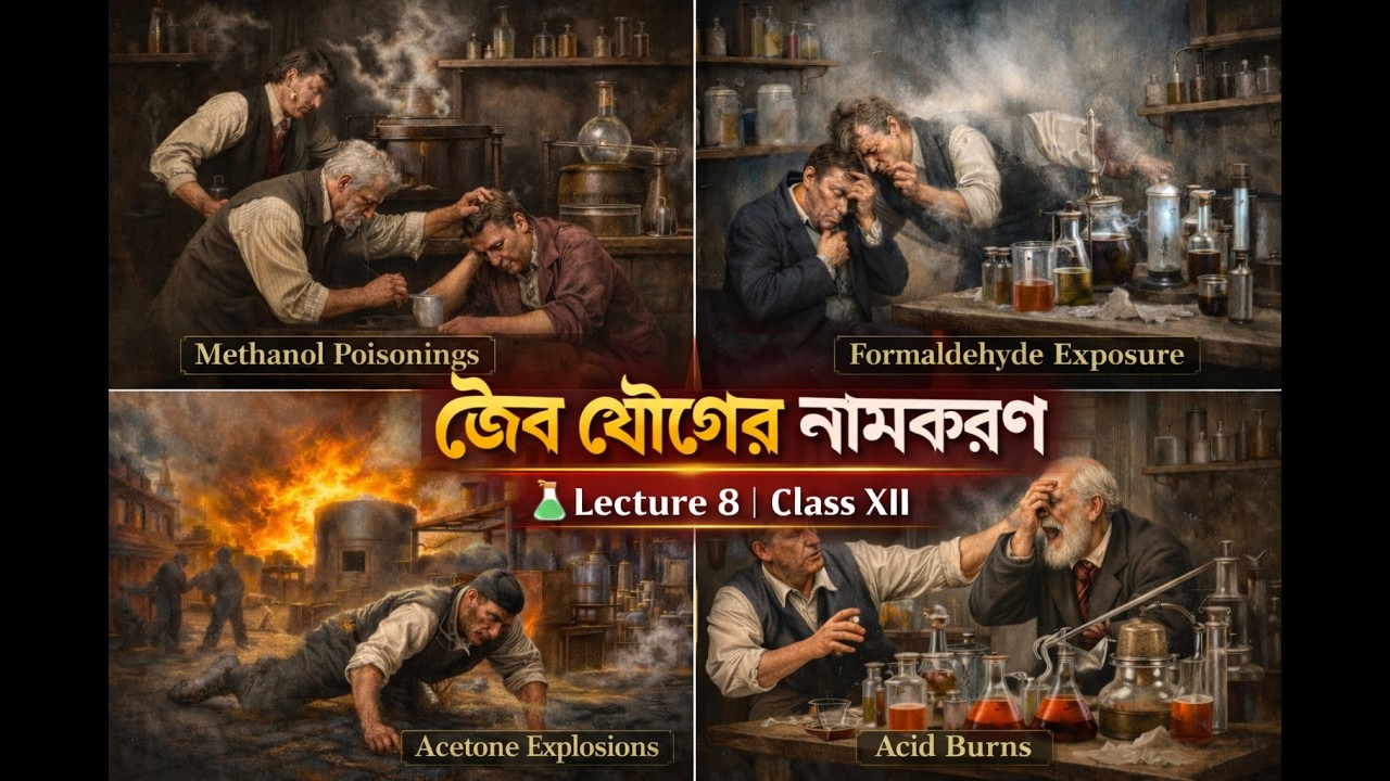 জৈব যৌগের নামকরণ, Organic Chemistry, Chapter 2, Class XII. By Ex Associate Professor in Chemistry
