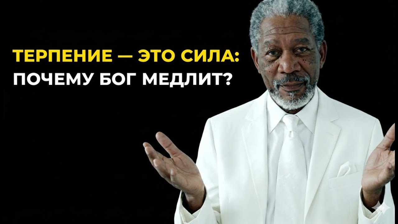 ТЕРПЕНИЕ — ЭТО СИЛА: ПОЧЕМУ БОГ МЕДЛИТ? — Морган Фриман — Мотивационная статья