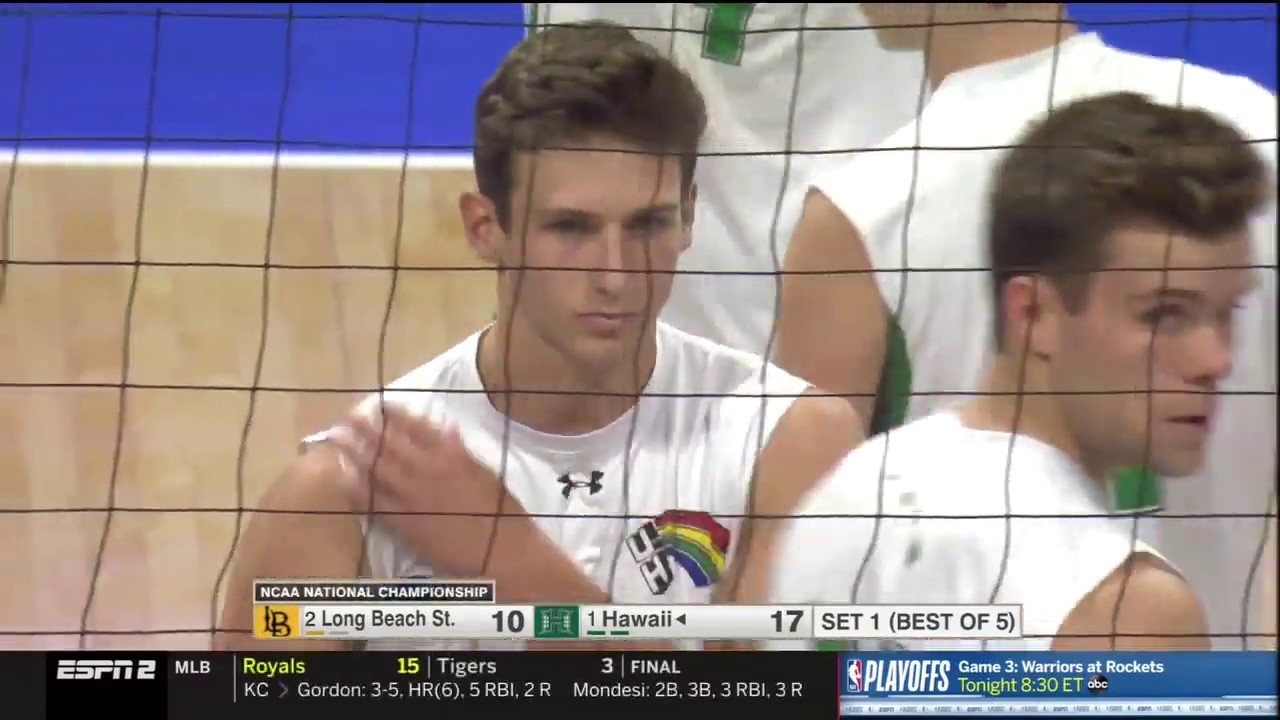 2019 NCAA Men's Volleyball Championship - Hawaii Vs LBSU