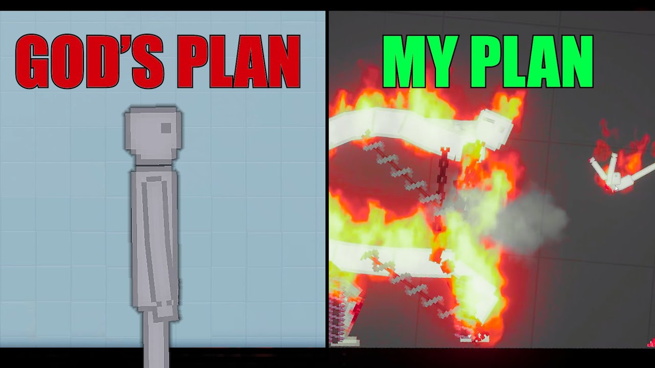 Я превратил парня в духовку в People Playground