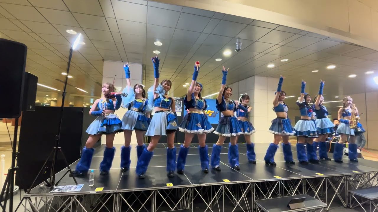 2026.01.19 アイオケ「トライ&GO!」| 3rdアルバム『私たち、本気です！！』リリイベ @ 汐留シオサイト地下歩道