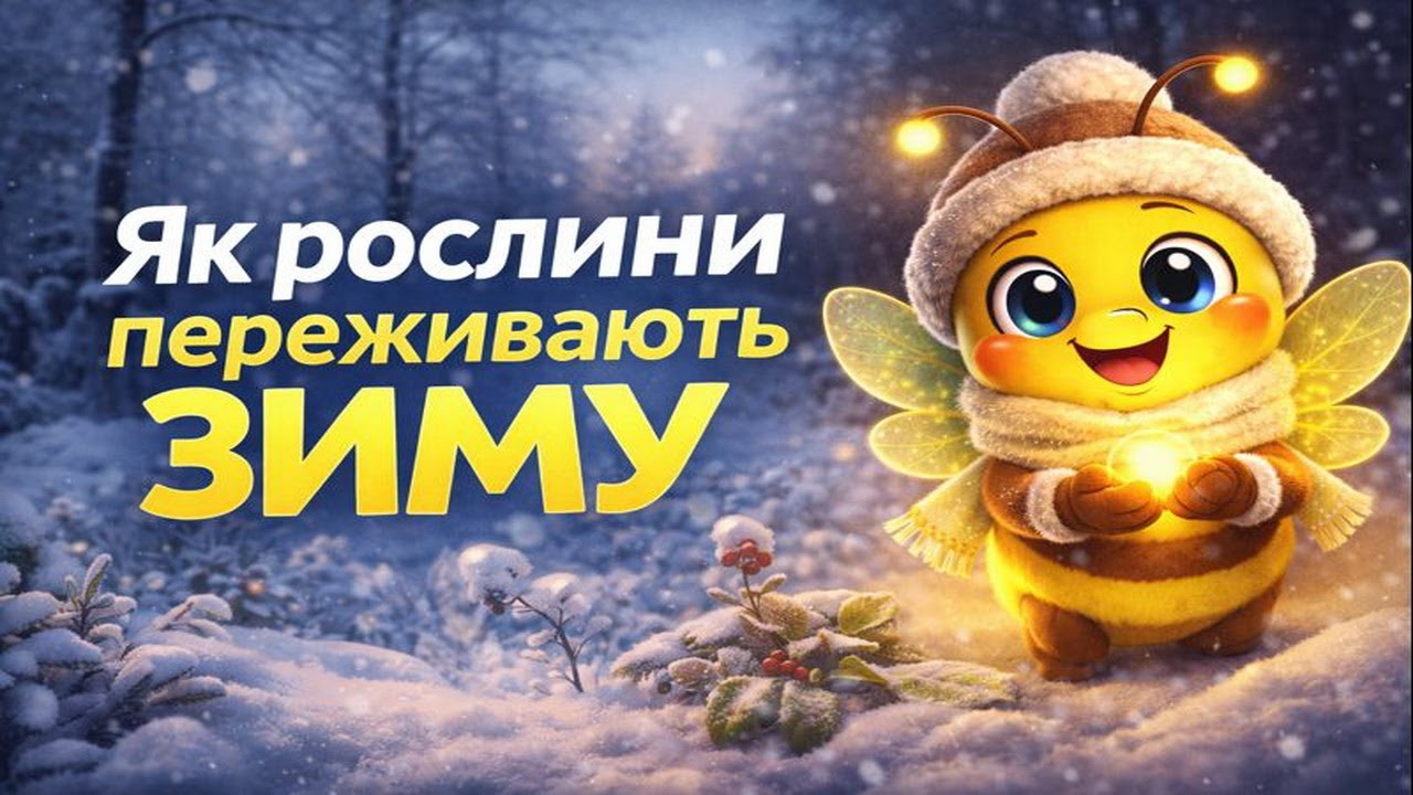 Як рослини переживають зиму. Пояснює Люмі.