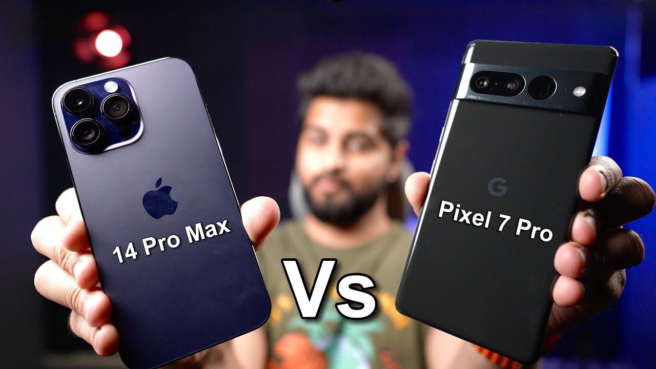 Сравнение Google Pixel 7 Pro и iPhone 14 Pro Max на хинди | Что купить? Мохит Балани