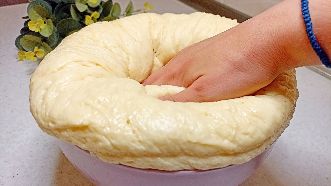 Нежнейшее тесто для всех видов выпечки, секрет того, что оно всегда поднимается как сумасшедшее 🥐