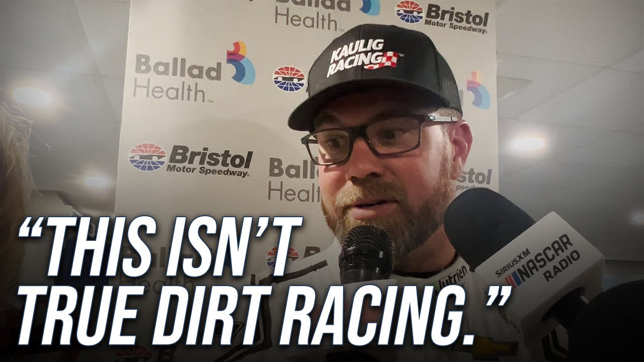 Jonathan Davenport on his thoughts of NASCAR Cup Series racing on dirt at Bristol Motor Speedway
