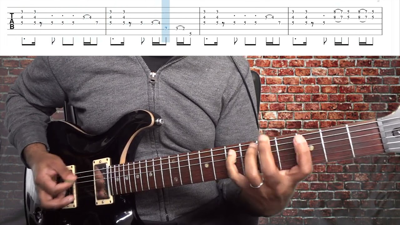 The Commodores - Brick Houseを弾いてみよう！Let's Play!  Funk guitar.【TAB譜】
