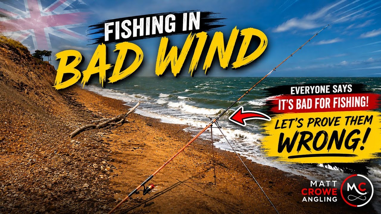 UK Sea Fishing in an Easterly Wind | Do Fish Really Stop Biting?