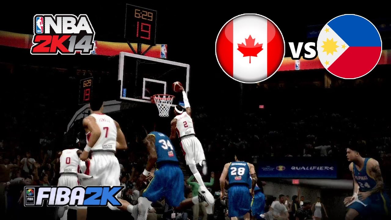 CANADA VS PHILIPPINES | Full Game Highlights FIBA TOURNAMENT EXHIBITION FIBA2K25