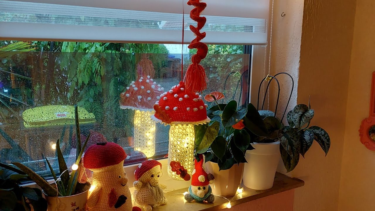 Tutorial Pilzlampe  H&auml;keln Teil.2