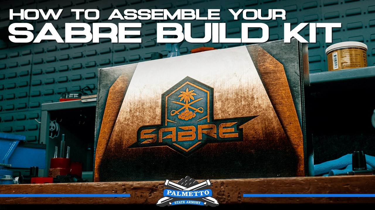 Инструкция по установке комплекта Sabre Builder Set &mdash; верхняя часть ствольной коробки и планка QD...