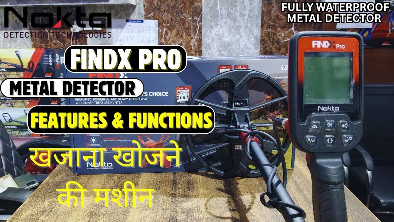Khazana Khojne Wali Machine | NOKTA FIND X PRO Metal Detector Features & Functions Video In INDIA ||