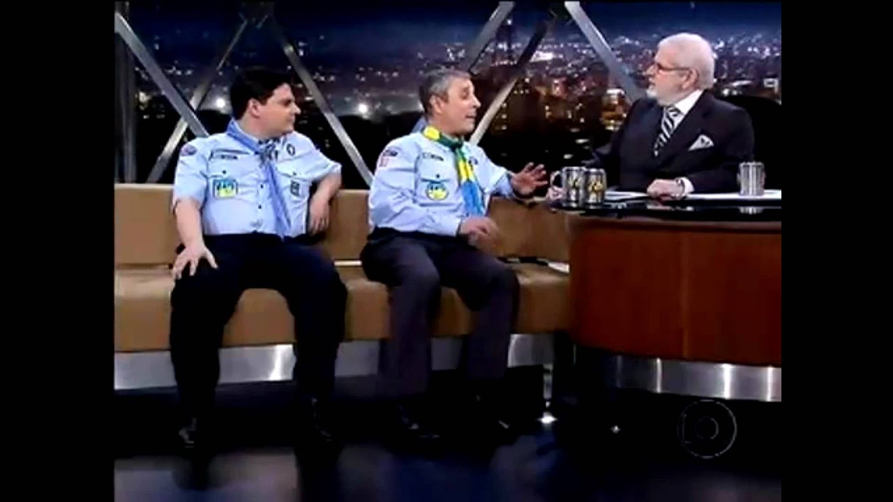 Programa do Jô. Entrevista sobre escotismo - parte 1