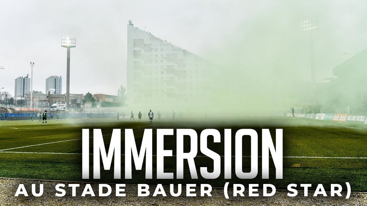 VLOG : en IMMERSION au STADE BAUER pour RED STAR - STADE BRIOCHIN