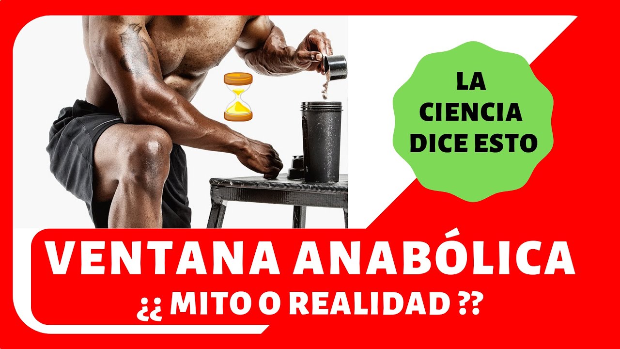 CUÁNTO dura la VENTANA ANABÓLICA 🔴 ¿MITO o REALIDAD?