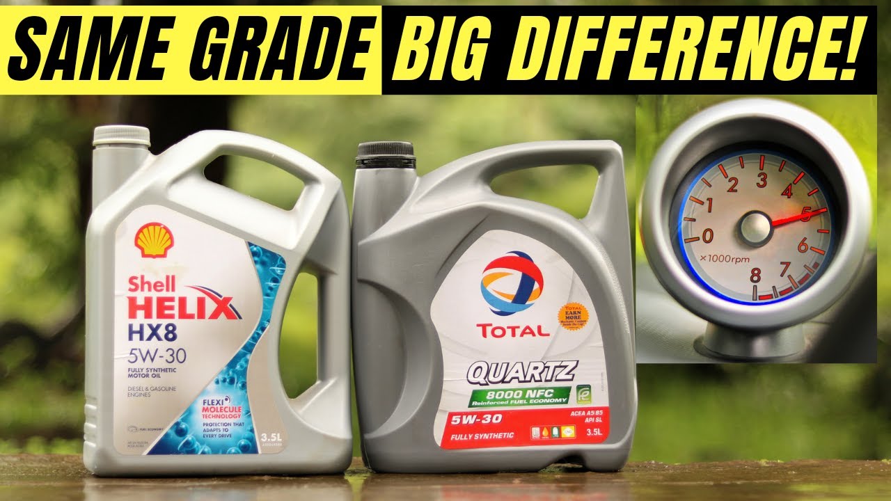 Чем Total Quartz 8000 отличается от Shell Helix HX8. Лучшее синтетическое моторное масло с точки ...